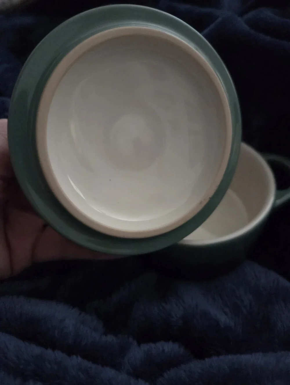 Le Creuset Green Mini Round Cocotte Stoneware 8 Oz Casserole Dish